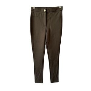 ZARA PANTS SKINNY PREPPY OFFICE BUSINESS CASUAL CLASSIC MINIMALIST MODERN CHIC M